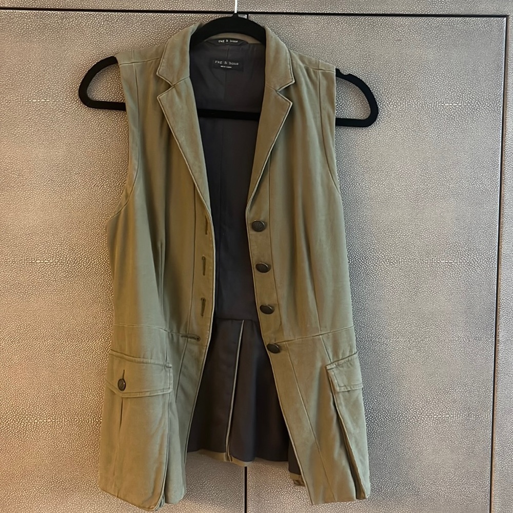 Rag and Bone cargo vest